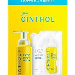 Cinthol Lime Foam Body Wash - Combi Pack (600ml) | 1 Bottle & 2 Refill | Unique Foam Formula for Moisturized & Irresistibly Soft Skin | Suitable for All Skin Types-11