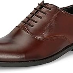Genuine Leather Slip-On Men's Formal Shoe |Stylish with Soft Cushioned Insole |Trendy Non Lace-Up Design |Durable Leather with Anti-Skid Sole | Perfect for Formal Wear (4017)-image-23