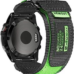 Torbollo Garmin Belt Garmin Bands for Fēnix, Instinct, Vivoactive/Approach/MARQ/Quatix/D2, Forerunner, Enduro Series, Upgraded Connector Garmin Quick Fit ver 20/22/26mm-image-69