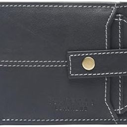teakwood leathers Men's Two Fold Zipper Leather Wallet | Leather Men Wallet (Black)-picture-20