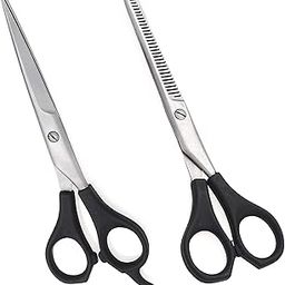 SurgicalOnline Professional Razor Edge Series Barber Hair Cutting Scissors -Stainless Steel Salon Scissors - Overall Length - Fine Adjustment - Premium Shears for Hair Cutting-image-90