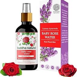 Buddha Natural Baby Rose Mist Water (200 ml) - 100% Natural - Get Hydrated & Refreshed Skin - Ayurveda Certified - Chemical Free-image-25