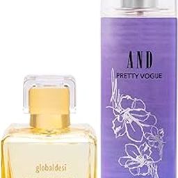 Global Desi Dreamy Daze EDP 100ML & AND Pretty Vogue Body Mist 200ML-image-80