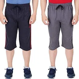 guide Men's Regular Fit Three Fourth Capri-picture-40