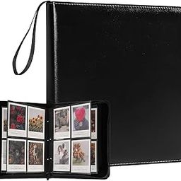 240 Pockets Portable Binder Large Photo Album Book For i-Type Square Polaroid Photos and Instax Wide Film Pictures (Black)-25