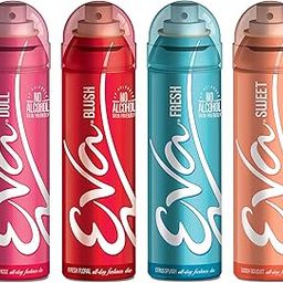 Eva Deodorants 125ml Fresh, Doll, Sweet and Blush Combo 4-image-49