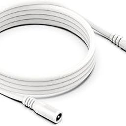 FEDUS Male to Female DC Plug 10M Cable 20AWG Power Adapter Extension Cord 2.1mm x 5.5mm 12V for CCTV, DVR, NVR, LED Strip, Baby Monitor, IP Camera, White-24