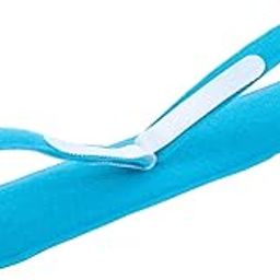 HEALLILY Tracheostomy Tube Holders Hook and Loop Closure Dale Blue Adult One Size-image-19