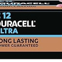 Duracell Ultra Alkaline C Batteries, Pack of 12-13