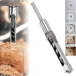 1/2-Inch Square Hole Mortising Chisel Drill Bit, 12mm Auger Tool for Woodworking, High-Speed Steel Drill Bit for Wood Furniture and Cabinetry-picture-20