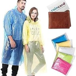 Rain Card – Ultra-Compact Emergency Raincoat | Wallet-Sized | Lightweight, Waterproof & Reusable | One Size Fits All | For Travel, Hiking, Festivals & Commuting (10 pc)-image-94