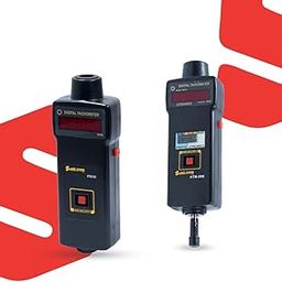 Combo: HTM 560 Non Contact + HTM 890 Photo Contact Digital Tachometer - Laser RPM meter, Low battery Indicator, Tachometer RPM Meter, Memory Recall, Easy-To-Use RPM-36
