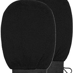 Exfoliating Gloves 2-Pack, Body Scrub Gloves for Bath or Shower, Men's Women's Deep Clean Exfoliating Tool to Remove Dead Skin and Dirt, Home Spa Exfoliating Gloves for Self-Tanning-image-95