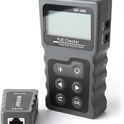 Multi-Functional LCD Network Cable Tester PoE Checker Inline PoE Voltage and Current Tester with Cable Tester-8