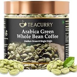 Teacurry Arabica Green Coffee Beans Whole (50 Gram, Unroasted) Raw Coffee Beans | 100% Natural and Fresh-image-45