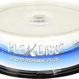 PlexDisc Water Resistant Glossy White Inkjet Printable BD-R 6x 25GB Blu-ray, 25 Disc Spindle-image-20