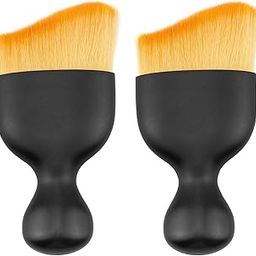 Qancekoo 2 PCS Car Interior Cleaning Soft Brush Car Interior Detailing Dust Brushes No Scratch Auto Interior Dust Brush for Car Dashboard, Air Conditioner Vents, Seat Gaps, Computer-image-49