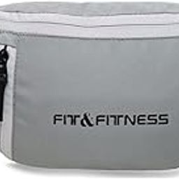 FIT & FITNESS Polyester Waist Bag for Men Women/Fanny Pack for Hiking Travel Camping Running Sports Outdoors/Money Belt with Adjustable Strap (Grey)-image-30