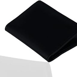 Men's Artificial Pocket Sized PU Leather Credit Debit Business Card Holder Case Wallet for Men & Womens casualy Gift for Men & Women (Black)-image-14