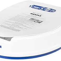 MEXPLE RaiXer4 Raised Toilet Seat 4 Inches | Plastic Commode Seat Raiser Elevator Extension | Tool Free Installation | For Handicap, Knee Patients, Old Senior Citizen, White-image-17