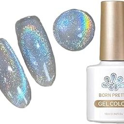 BORN PRETTY Auroras Rainbow Cat eye Magnetic Gel Polish 10ml UV Gel Nailpolish From Say Wow Store - RA03-image-93