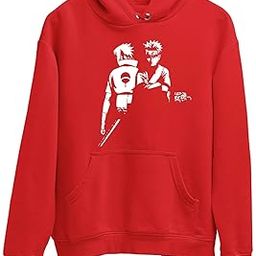 Naruto Sasuke Red Hoodie Anime Hoodie, Mens Casual Pullover, Sasuke, Ninja Anime, Soft Comfortable, Manga Fashion, Anime Fan Gift-image-26