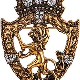 Brooches Badge Lapel Fashion Animal Retro Jewelry Pin for Shawl Male Men Aureate | Pins & Brooches | Fashion Jewelry-image-41