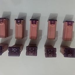 Automotive Fuse, 30 Amp, Pink and Purple, Pack of 10-picture-13