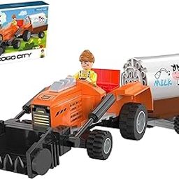 Mossio Kids Multifunctional Tractor Build Blocks Kit – 262PCS Construction Toy Set, STEM Brick Building Blocks for Boys and Girls, Educational DIY Toy for Kids Ages 6+, Gift Idea for Learning & Play-image-37