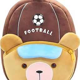Cute Small Toddler Kids Preschool Backpack Football design open yes Nursery Preschool Playschool School Picnic Travelling Bag for Baby Boy Girl Age 2-5 Years-image-82