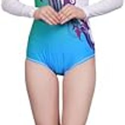 स्वदेस SPORTS White Leotard with Purple Accents for Yoga,Gymnasticss, ballet, mallkhamb, acrodance, dance, skating,rope malllkhamb,Fabric Nylon & Lycra(fully elasticated) for Girls and Women-image-8