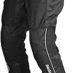 Allextreme AIR EVO Motorcycle Riding Pants Impact Protection HDEVA Protectors 300GSM Mesh-Fabric for Men All-Season Outdoor Activity Universal Fit (Black, L)-picture-9