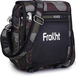Camouflage 1K Danier Sling Messenger Bag for Men and Women | Multipurpose Cross Body Bag | Travel Bag with Adjustable Strap | Business Messenger One Side Unisex Shoulder Bag-11