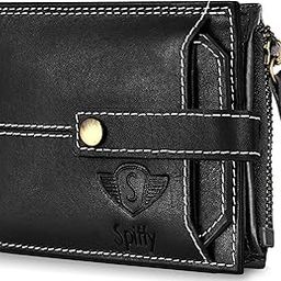 Benchmark Design Black Genuine Leather Wallet for Men Leather Original RFID Protected Detachable Card Holder Men Wallet-picture-7