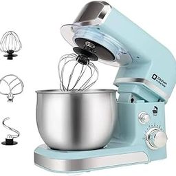 CARTNOVA‚Compact 3.2Qt Electric Stand Mixer: 6-Speed Portable Kitchen Mixer with Whisk & Dough Hook for Everyday Baking-image-10
