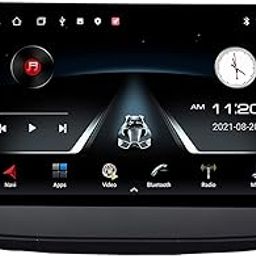 Modorwy Maruti Wagon R 2019 9inch 1280P IPS Car Android Display with Gorilla Glass | Double Din Car Stereo | Android 12 | 2GBRAM/32GBROM Multimedia Player with AHD Camera, Dashboard Frame & Socket-17
