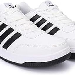 Men's Zaptos-003 Sneaker Shoes,Walking,Lightweight,Stylish Shoes WHT-BLK-image-36