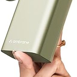Ambrane 20000Mah Small Pocket Size Powerbank,USB Type-C Input Hanging Inbuilt Type C Cable,22.5W Fast Charging,Type C PD&USB Output for iPhone,Android Mobiles&Other Devices (Minicharge 20,Titanium)-29