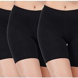 Girl's Cotton Boyshorts (Pack of 3), Free One Pair Transparent Bra Strap-image-99