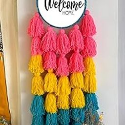 NYSARG Handmade Welcome Dream Catcher, Large Size-image-70