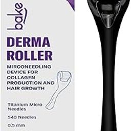 Derma Roller 0.5mm for Hair Growth with 540 Titanium Alloy Needles | For Beard Growth, Acne Marks | For Face & Hair-6