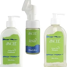 Green Tea Combo with Green Tea Shampoo (300ML) + Green Tea Conditioner (300ML) + Green tea Face Wash (100ML)-54
