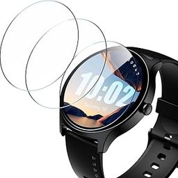 Newly launched (pack of 3) Screen Guard Flexible Tempered Glass compatible For Boult Rover pro 1.43'' Watch And Full Screen Coverage(Except Edges) And Easy Installation Kit for Smartwatch [display 1.43]-image-22