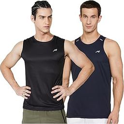 Men's Regular Fit Sleeveless Sports T-Shirt-image-29