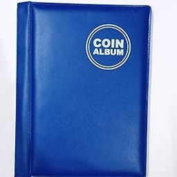 RCI Coin Album for Keeping 60 Coins Collection (Blue)-picture-29