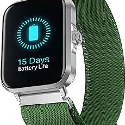 boAt New Launch Storm Infinity w/15 Days Extensive Battery fueled by Huge 550mAh Battery, Fast Charge, Sports Strap,1.83”(4.65cm)HD Display, Functional Crown Smart watch for Men & Women (Sports Green)-18