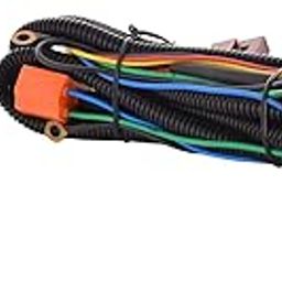 UBH Profession Of Quality Car Dual Head lamp Relay waring harness 12 V / 400 W (Only H4)-17