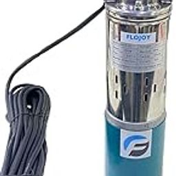 FLOJOY Asian Pumps Dc 24V Screw Submersible Solar Water Pump 120-130 Feet Panel Or Battery Operated Openwel/Borewell,Farm,Agriculture,Irrigation & Garden Home Pipe Size 1Inch 250W 1000-1500Lph-image-3