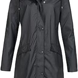 Women Hiking Hooded Jacket Outdoor Sport Coat Waterproof Hooded Raincoat M Black | Clothing Shoes & Accessories | Womens Clothing | Coats & Jackets-image-42