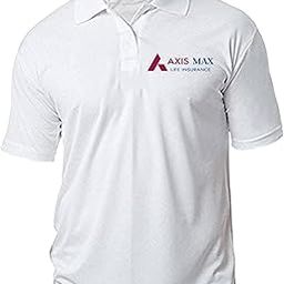 Axis Max Life Insurance Logo Printed Polo/Collar Half Sleeve T-Shirt for Staff Employee Promotion T Shirt for Men and Women-image-24
